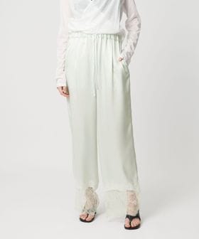 AEWEN MATOPH/＜AEWEN MATOPH＞サテンレース コンビイージーパンツ/その他パンツ