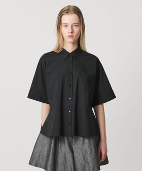 AEWEN MATOPH/＜AEWEN MATOPH＞ペプラムショートスリーブシャツ ウォッシャブル/シャツ / ブラウス