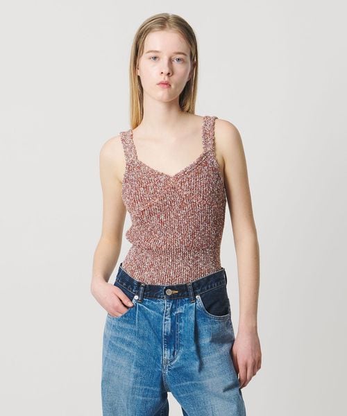 AEWEN MATOPH/＜AEWEN MATOPH＞ミックスヤーン ニット キャミソール /タンクトップ / キャミソール