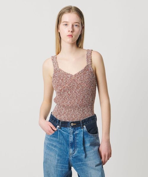 AEWEN MATOPH/＜AEWEN MATOPH＞ミックスヤーン ニット キャミソール /タンクトップ / キャミソール