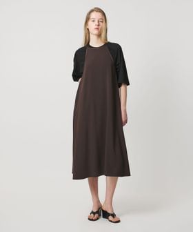 AEWEN MATOPH/＜AEWEN MATOPH＞バックサテンフレアキャミワンピース ウォッシャブル/キャミソールワンピース