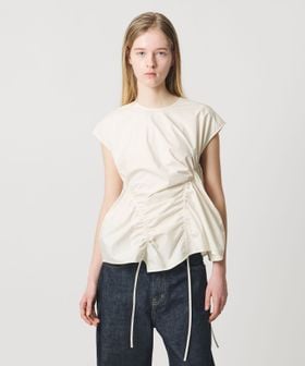 AEWEN MATOPH/＜AEWEN MATOPH＞イレギュラーギャザーブラウス ウォッシャブル/シャツ / ブラウス