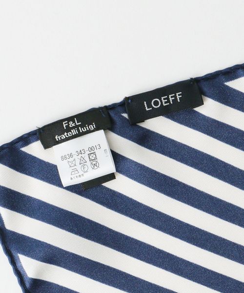 Fratelli Luigi フラテッリ ルイージ Stripe スカーフ
