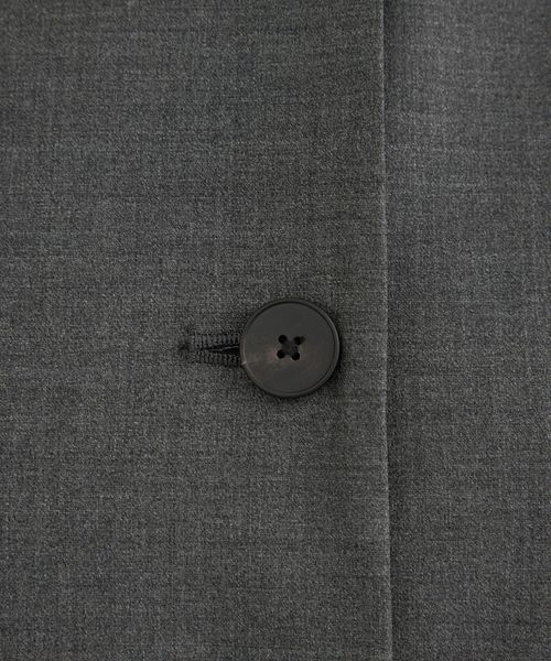 <LOEFF>トロピカル ラウンド ノーカラーベスト