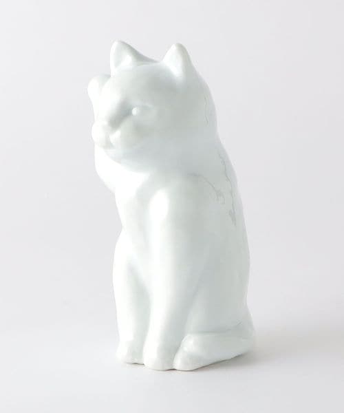 井上祐希 for LOEFF＞白磁招き猫6号