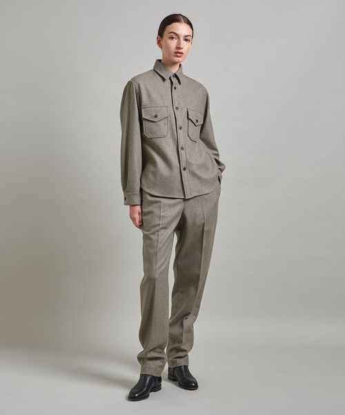 LOEFF サキソニーCPOシャツ
