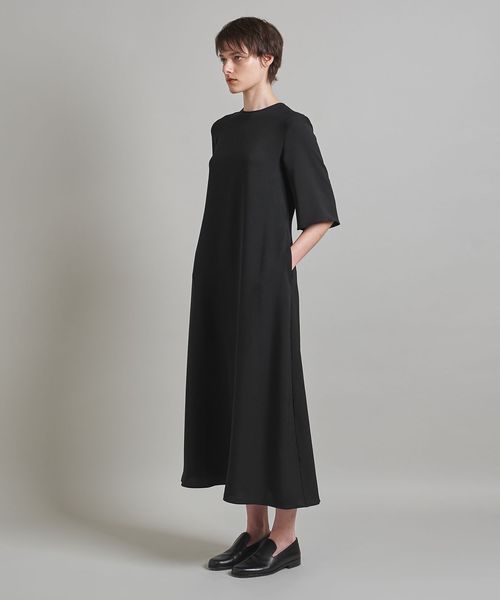 美品　LOEFF シャツワンピース LOEFF＞ツイル T ワンピース