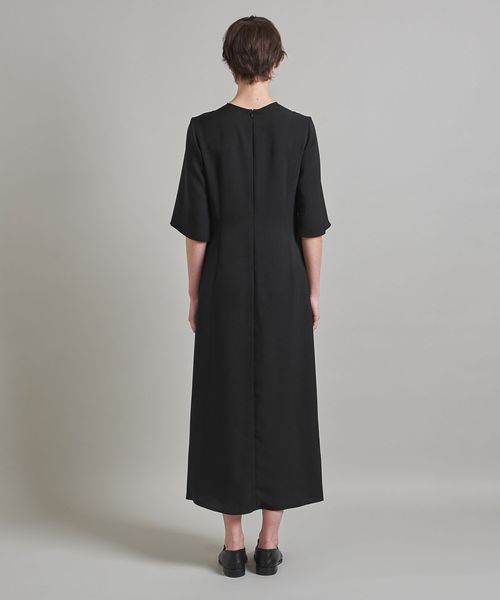 【美品LOEFF】完売ツイルTワンピース　ブラックMサイズ LOEFF＞ツイル T ワンピース