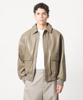 LOEFF/＜LOEFF＞ラムレザー フライトジャケット UNISEX/その他コート / ブルゾン