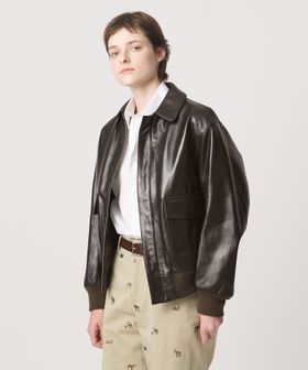 LOEFF/＜LOEFF＞ラムレザー フライトジャケット UNISEX/その他コート / ブルゾン