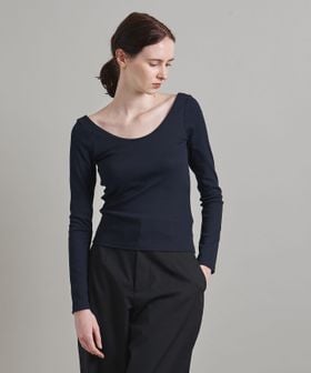 LOEFF＞ラウンドネック ロングスリーブTシャツ