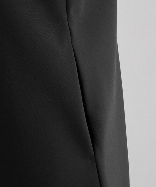 ＜LOEFF＞W ギャバ ミニ ワンピース　ロエフ 89298e8dec2a04c8b96770ac069107