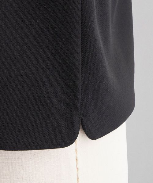 てる！LOEFF ロエフ　TW キャバリー ベスト ブラック LOEFF＞TW キャバリー ベスト MEN'S