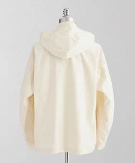 LOEFF＞モールスキン フーデッド ミリタリージャケット UNISEX