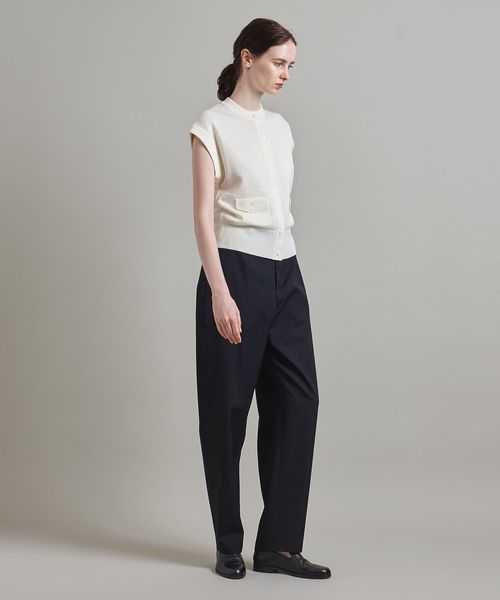 新品タグ付＜LOEFF＞フラップ ニット ベスト LOEFF＞フラップ ニット ベスト