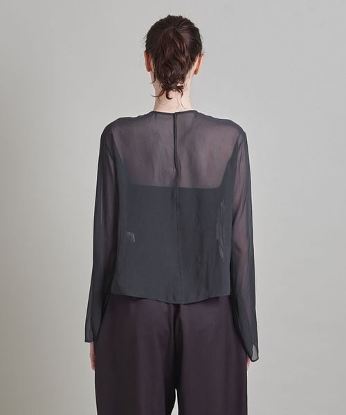 LOEFF＞シフォン Tシャツ