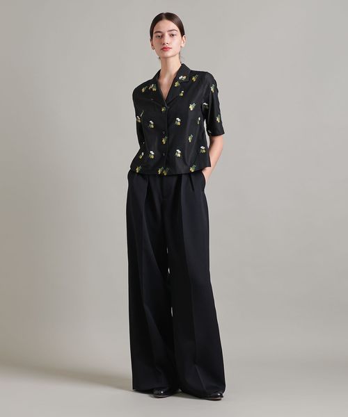 UNITED ARROWS LOEF レモンジャガードシャツ LOEFF>レモン ジャガード シャツ