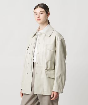 LOEFF/＜LOEFF＞ラムレザー フィールド ジャケット UNISEX/その他コート / ブルゾン