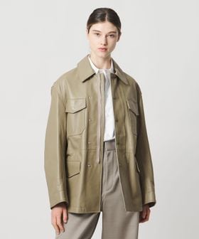 LOEFF/＜LOEFF＞ラムレザー フィールド ジャケット UNISEX/その他コート / ブルゾン