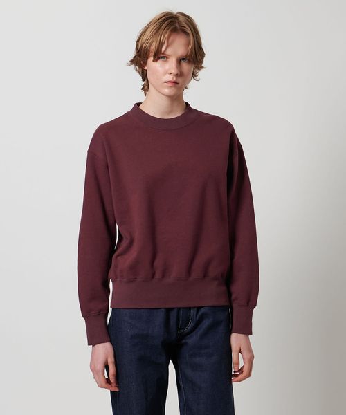 トレーナー スウェット 「LOEFF」コットン スウェット プルオーバー UNISEX レディース メンズ LOEFF＞コットン スウェット プルオーバー UNISEX