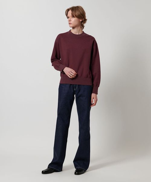 トレーナー スウェット 「LOEFF」コットン スウェット プルオーバー UNISEX レディース メンズ LOEFF＞コットン スウェット プルオーバー UNISEX