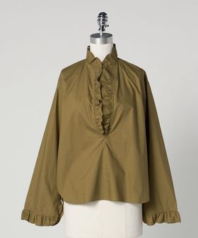 LOEFF/＜LOEFF＞フリル スキッパー シャツ/シャツ / ブラウス