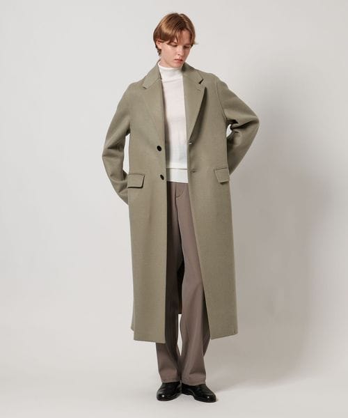 極美品！UNITED ARROWS リバー チェスターコート LOEFF＞リバー チェスター コート