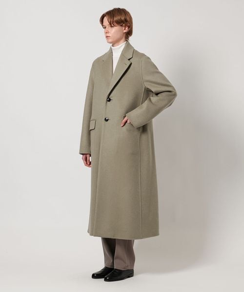 極美品！UNITED ARROWS リバー チェスターコート LOEFF＞リバー チェスター コート