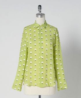 LOEFF/＜LOEFF＞スパンコール フラワー シャツ/シャツ / ブラウス