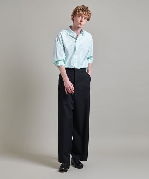 UA ロエフ　LOEFF コットン ブロード レギュラーカラーシャツ LOEFF＞コットン ブロード レギュラーカラーシャツ（シャツ