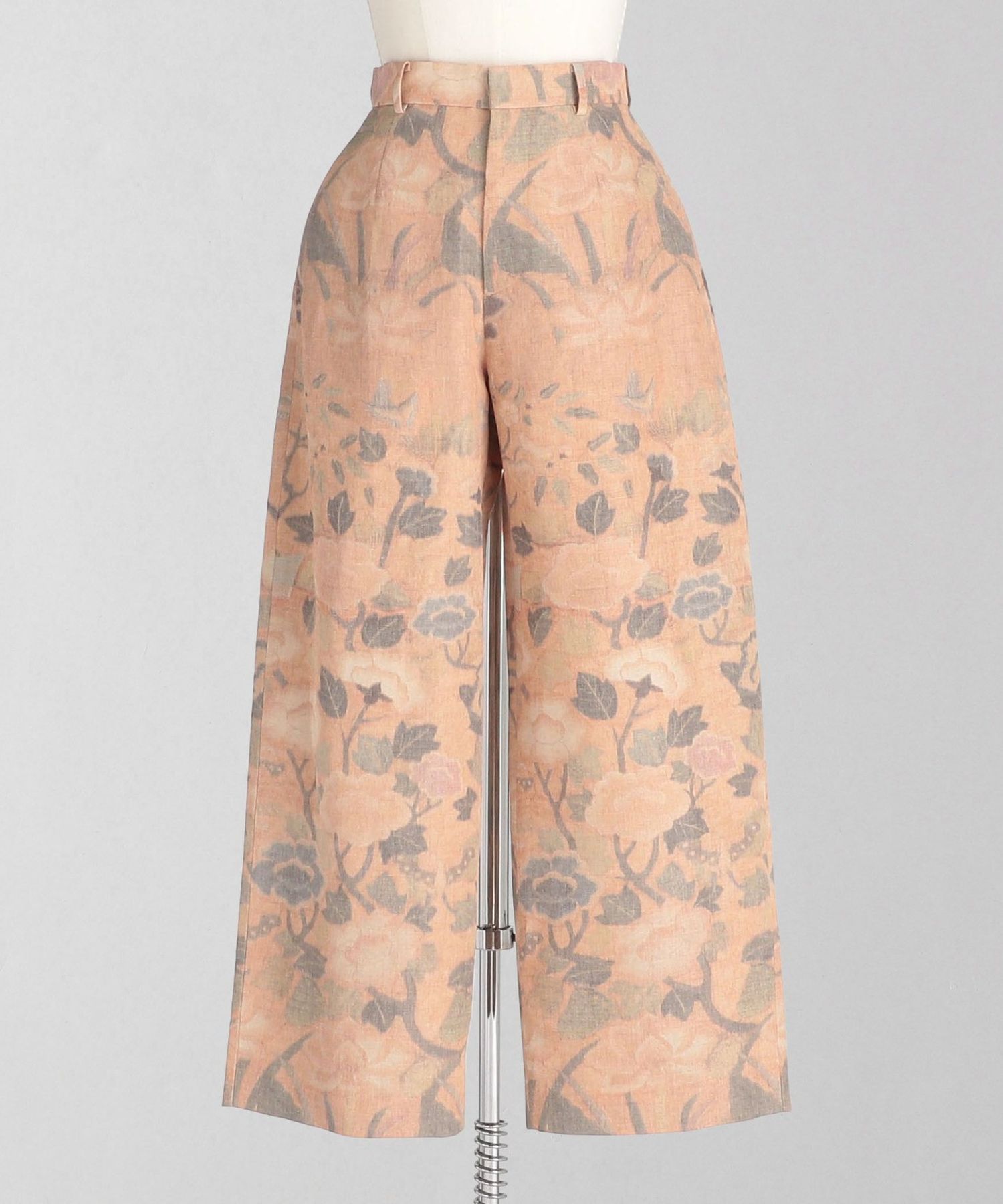 ユナイテッドアローズ、LOEFF ブラック 花柄 テーパードパンツ 中古・古着通販】UNITED ARROWS (ユナイテッドアローズ