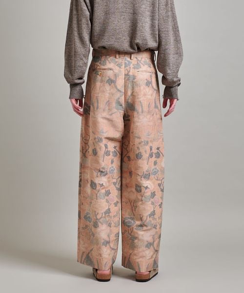 LOEFF＞フラグメント フラワー パンツ MEN'S
