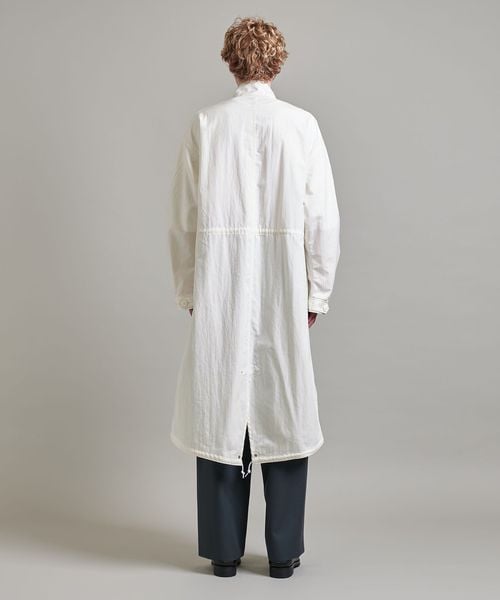LOEFF＞オックス ミリタリ― スタンドカラー コート UNISEX
