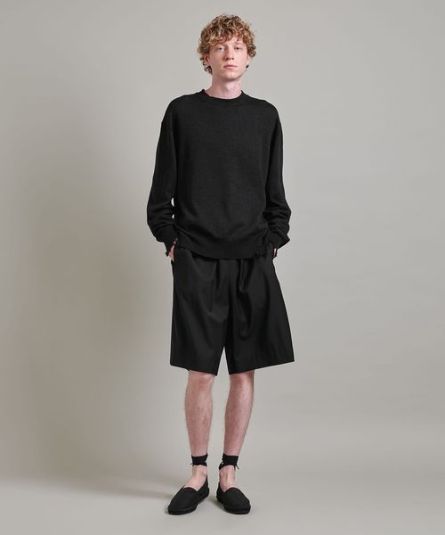 LOEFF＞トロピカルウール ショーツ MEN'S