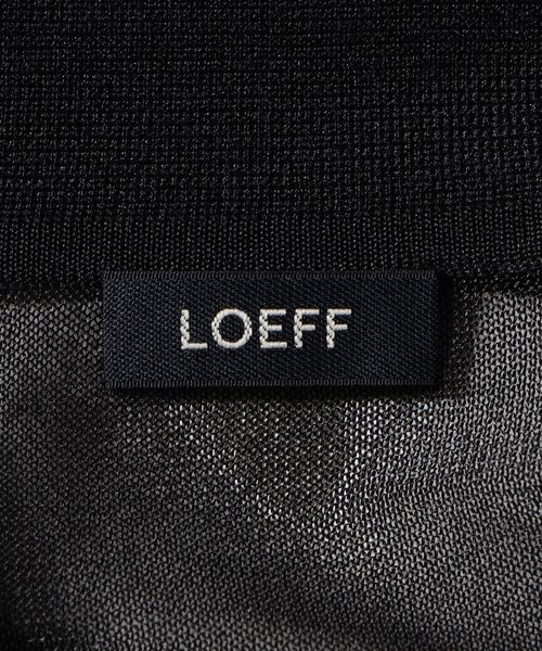 LOEFF＞シアー プルオーバー