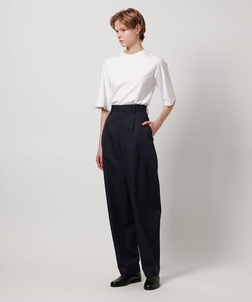 LOEFF ロエフ ウール ギャバ ボンタン パンツ LOEFF＞ウールギャバ ボンタン パンツ（その他パンツ）｜LOEFF