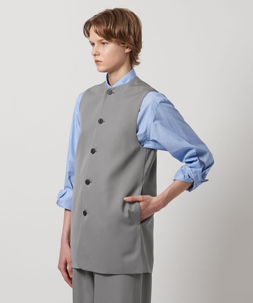 LOEFF TW バックサテン ベスト　UNITED ARROWS LOEFF＞ギャバ ベスト