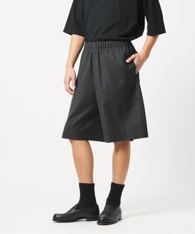 LOEFF/＜LOEFF＞トロピカルウール ハーフパンツ ピンストライプ MENS/ショート / ハーフパンツ