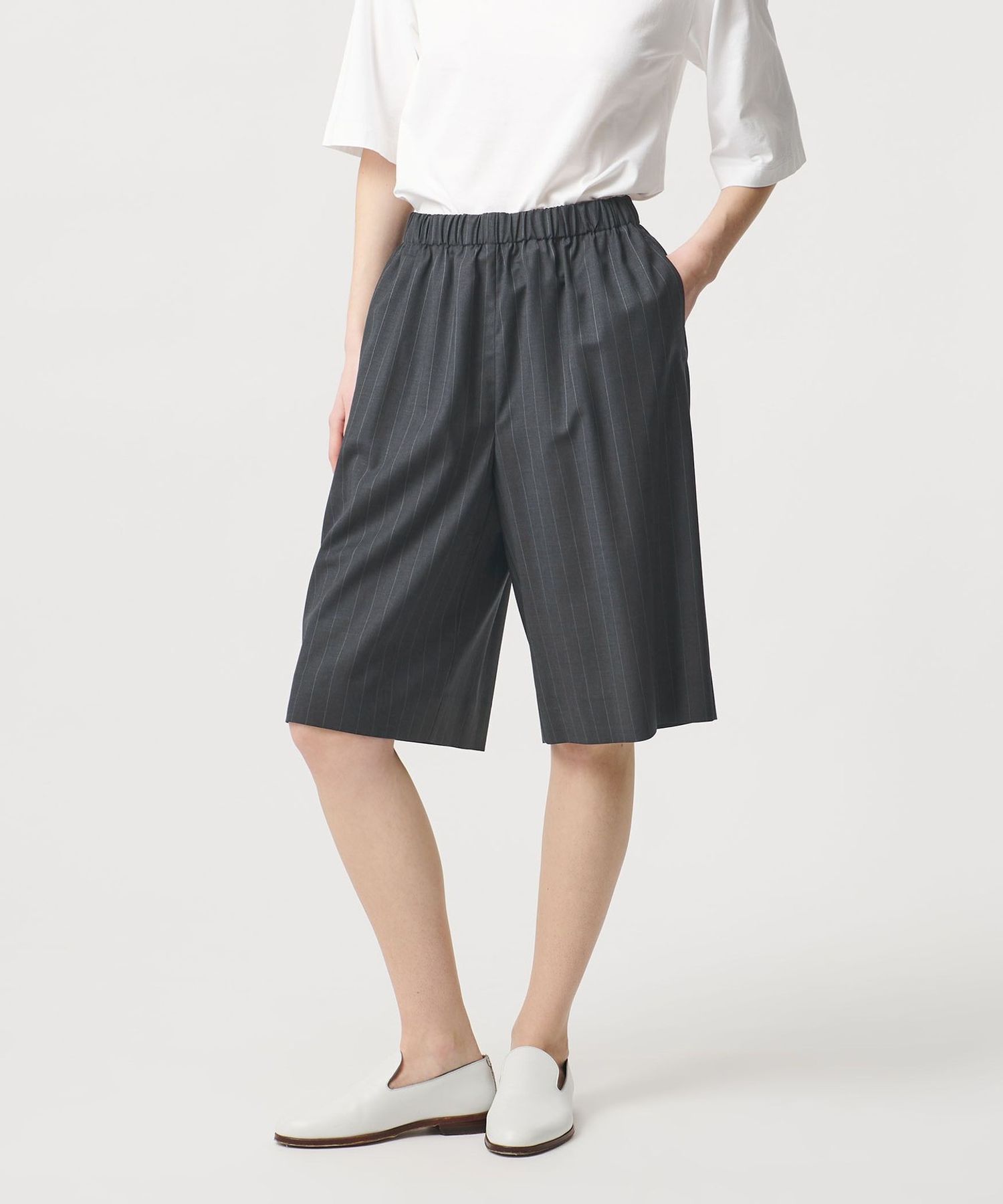 【DK.GRAY】<LOEFF>ミニループ キュロット DK.GRAY】LOEFFミニループ キュロット 【公式通販】