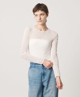 LOEFF/＜LOEFF＞チュール ボディスーツ/Tシャツ / カットソー