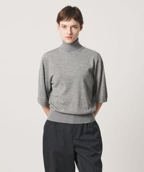 LOEFF/＜LOEFF＞16ゲージ ショートスリーブ タートル ニット/ニット / セーター
