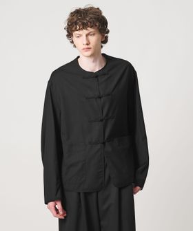 LOEFF/＜LOEFF＞トロピカルウール チャイナ ジャケット MENS/その他コート / ブルゾン