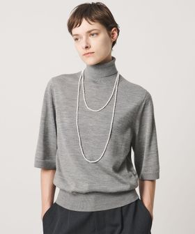 LOEFF/【別注】＜Haute Joaillerie AKIO MORI＞ホワイトオニキス ロングネックレス 4×160/ネックレス