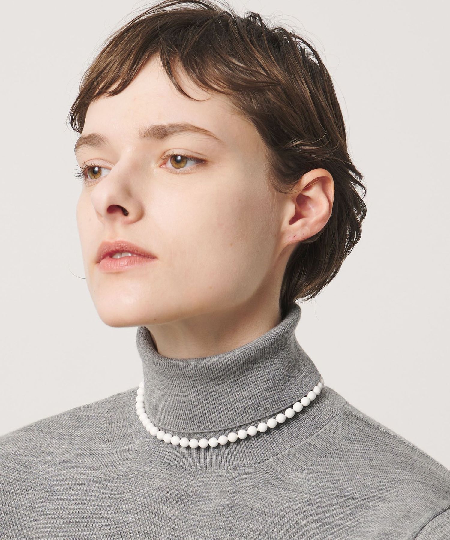 別注】＜Haute Joaillerie AKIO MORI＞ホワイトオニキス ネックレス