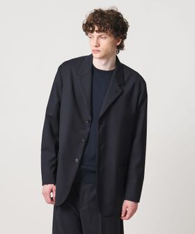 LOEFF/＜LOEFF＞ポプリン 3ボタン ジャケット MENS/テーラードジャケット