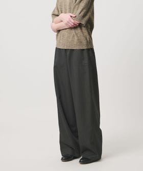 LOEFF/＜LOEFF＞ポリエステルラチネ ファティーグ パンツ/イージーパンツ