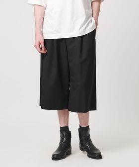 LOEFF/＜LOEFF＞ポリエステルラチネ ガウチョ パンツ MENS/イージーパンツ