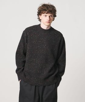 LOEFF/＜LOEFF＞カラーネップ ニット プルオーバー UNISEX/ニット / セーター
