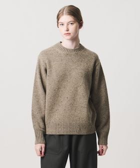 LOEFF/＜LOEFF＞カラーネップ ニット プルオーバー UNISEX/ニット / セーター