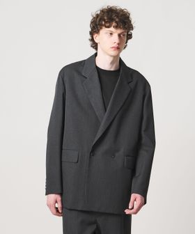 LOEFF/＜LOEFF＞ウールギャバジン ボックス ジャケット MENS/テーラードジャケット